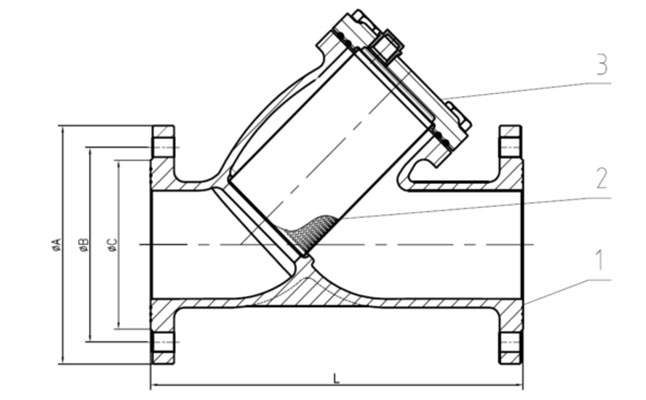 美標Y型過濾器GL41H-150LB