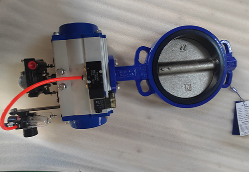 內蒙古某公司采購般德氣動蝶閥和氣動截止閥